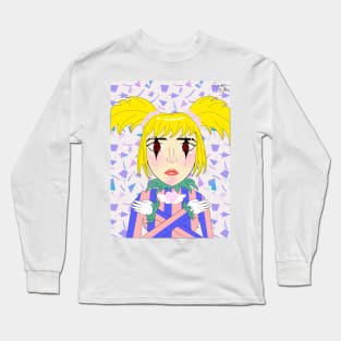 Creepy Clown Girl Long Sleeve T-Shirt